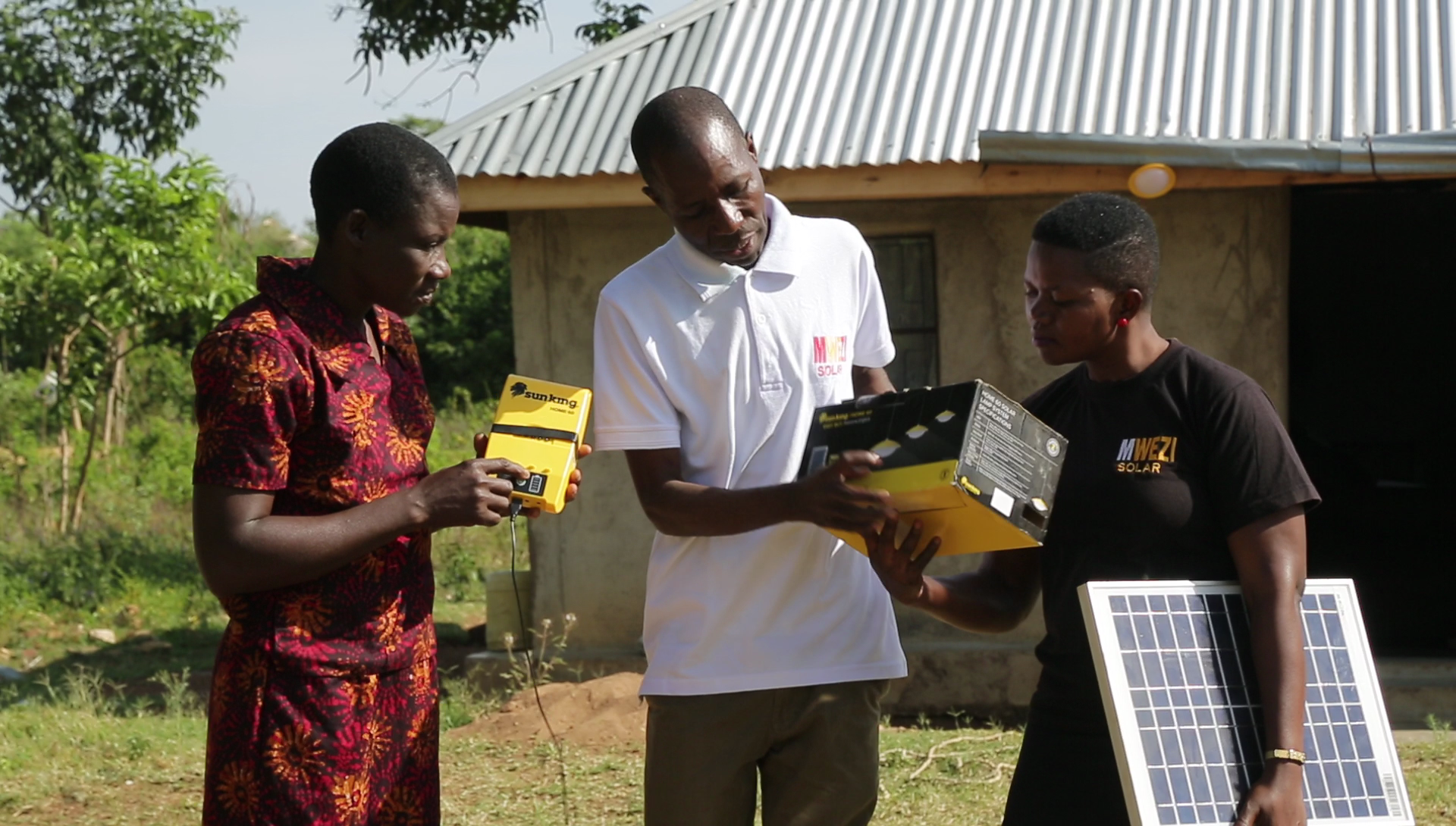 SIMA Angaza DFF provides funding for Mwezi, which distributes a variety of products in last-mile markets