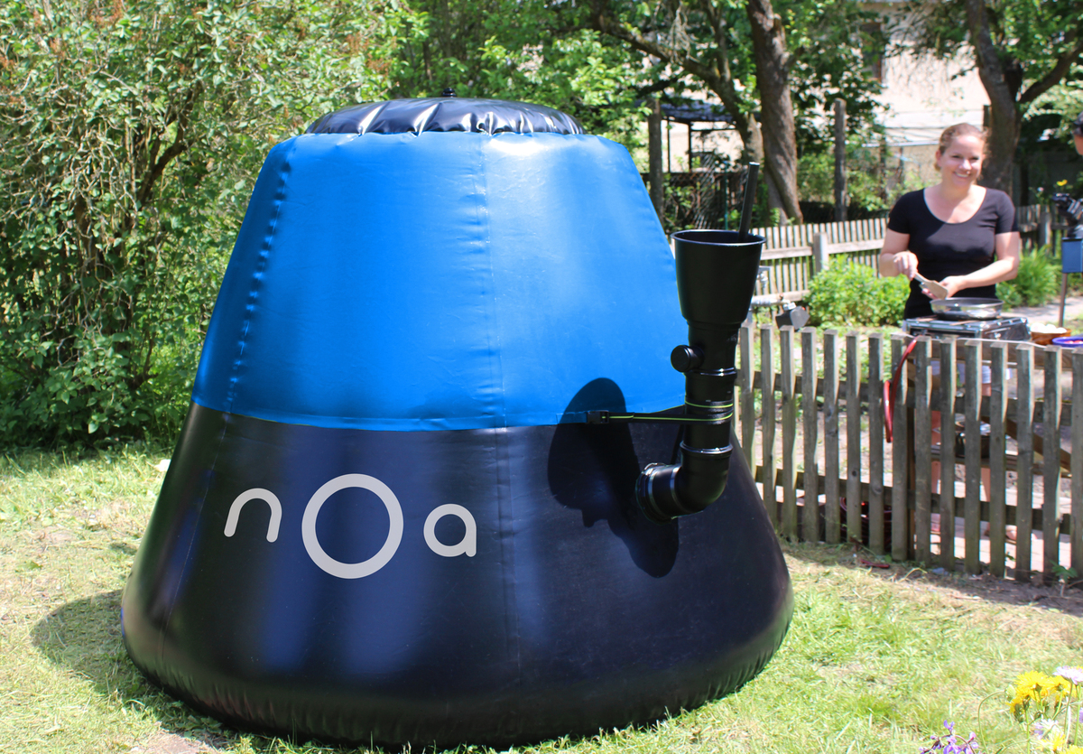 The nOa one biogas system is now available on Angaza